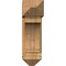 Ekena Millwork Imperial Arts and Crafts Rough Sawn Bracket w/ Offset Brace, Western Red Cedar, 8"W x 22"D x 26"H BKT0806X22X26IMP03RWR - alternate 2